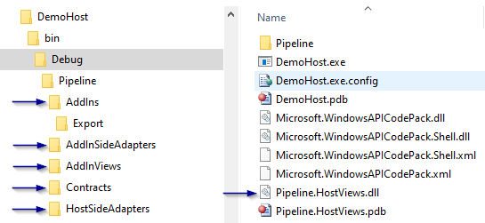  Note: It is important to copy each plugin to a separate folder; otherwise, MAF will not find them